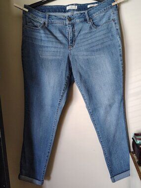 Women's 'Jessica Simpson' Forever Rolled Ankle Skinny Jeans Size 16W